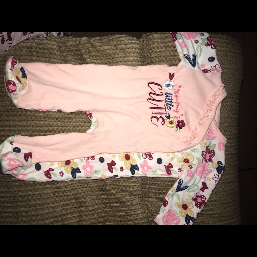 Baby girl sleeper